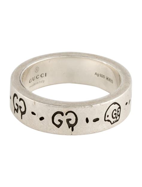 gucci pinky rings|Gucci ghost ring price.